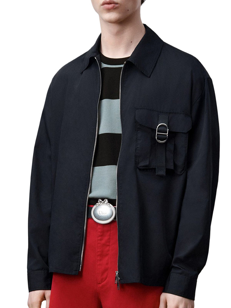 SHIRT JACKET WITH ZIP AND CD BUCKLE 3