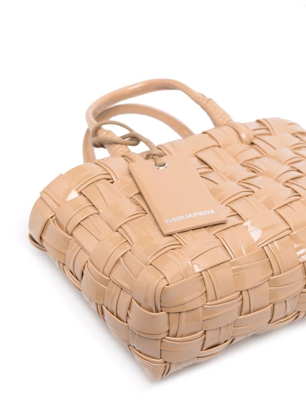 patent woven tote bag - 5