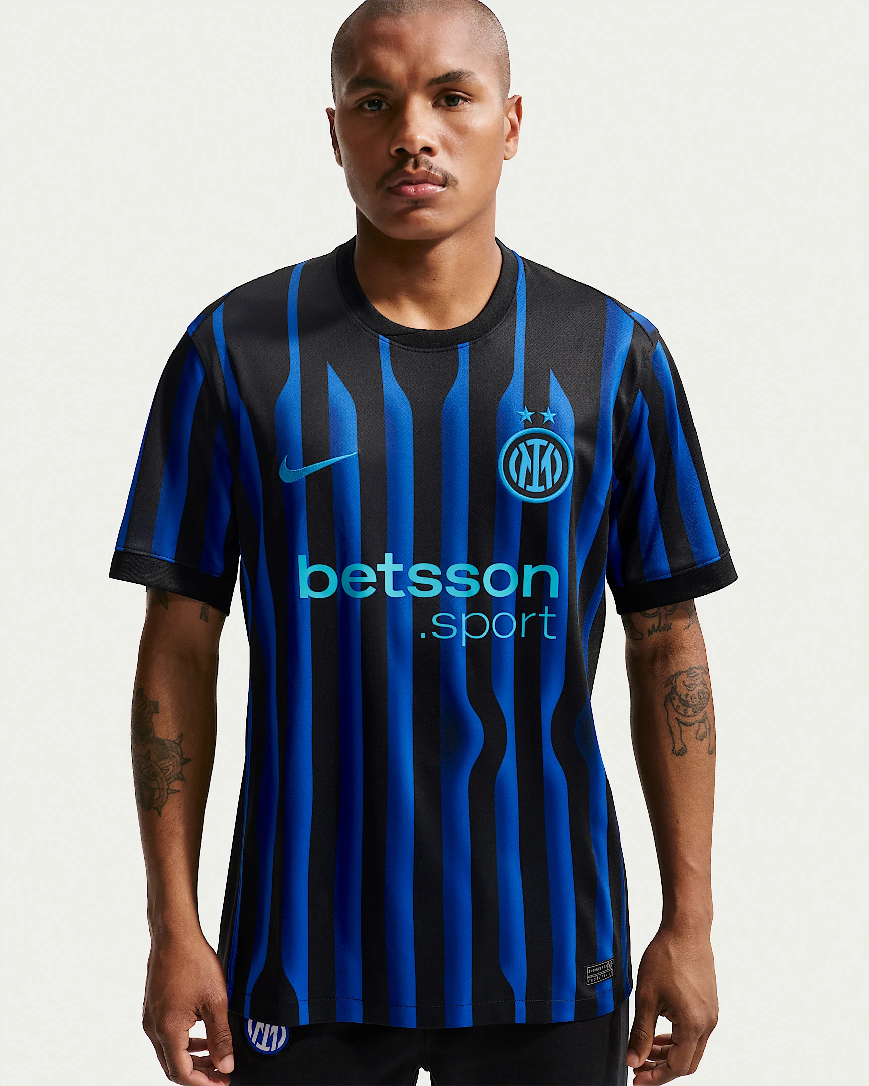Inter Milan 2025/26 Stadium Home Men's Nike Dri-FIT Soccer Replica Jersey - 1