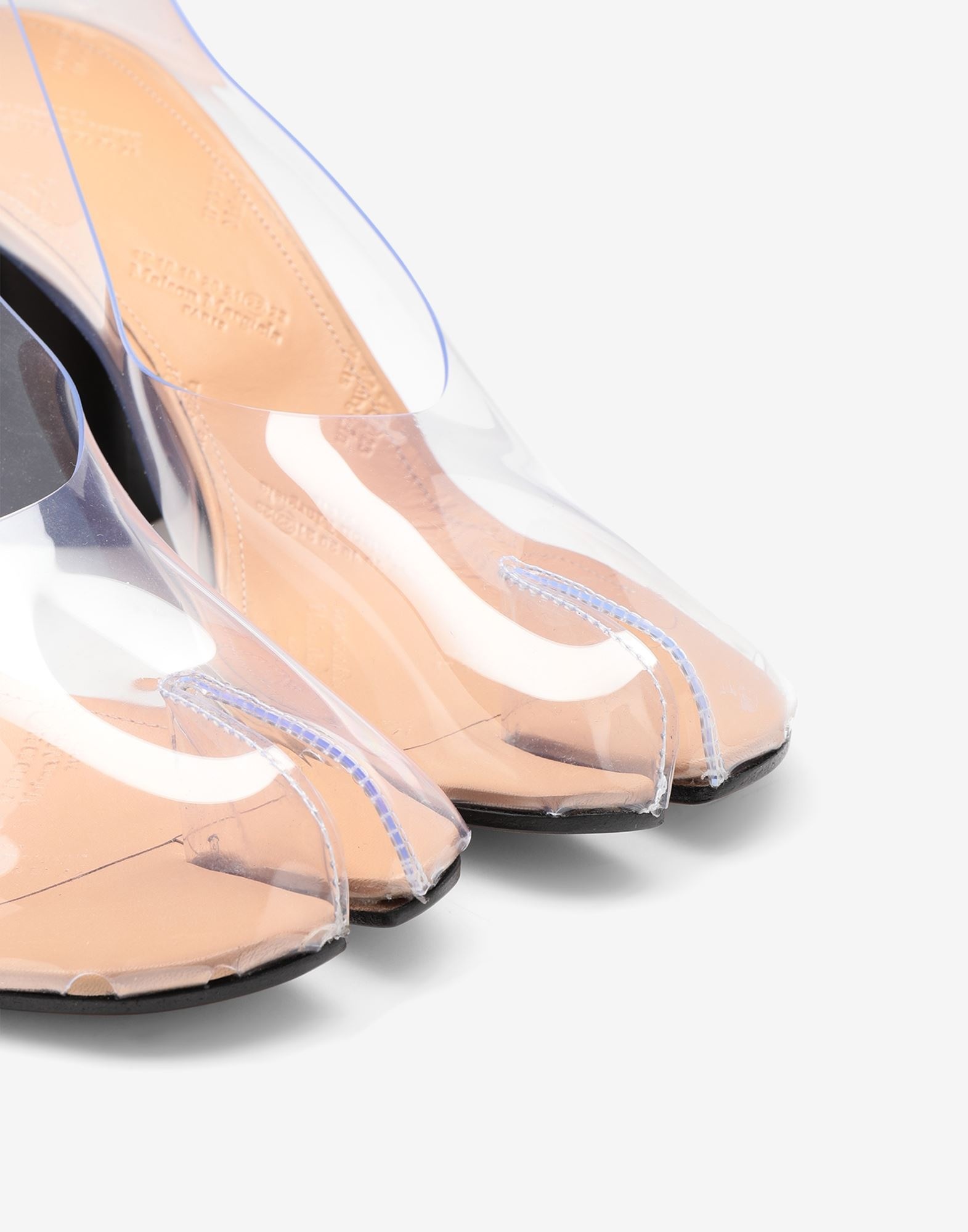 Tabi transparent mary-jane pumps - 5