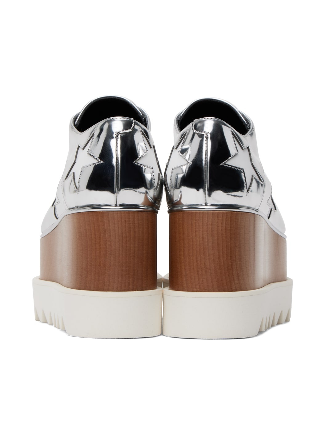 Silver Elyse Platform Derbys - 2