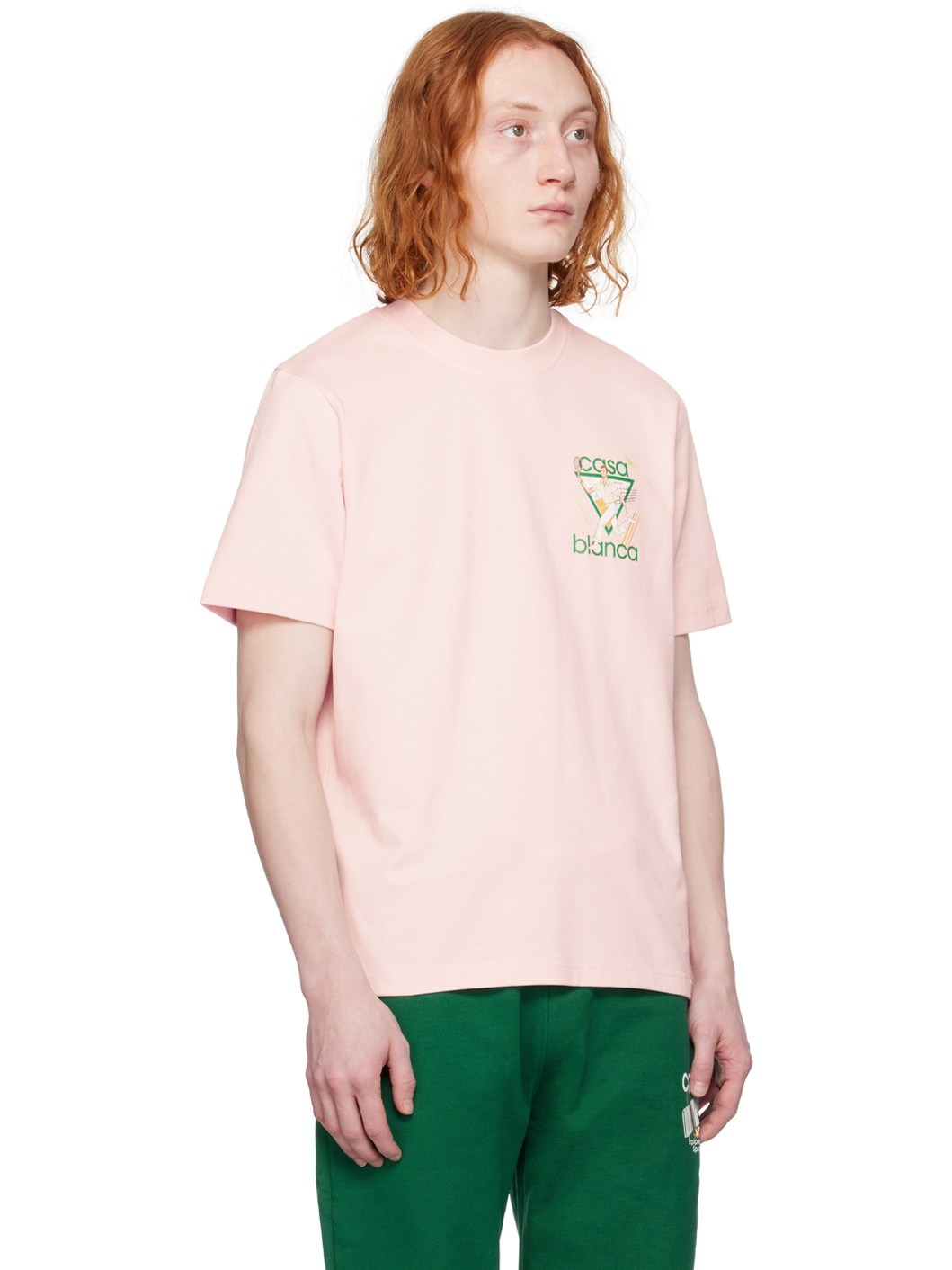 SSENSE Exclusive Pink Tennis Club Icon T-Shirt - 2