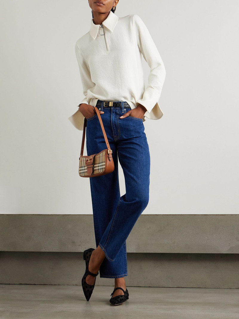 SLVRLAKE Sophie high-rise slim-leg jeans Dark denim outlook