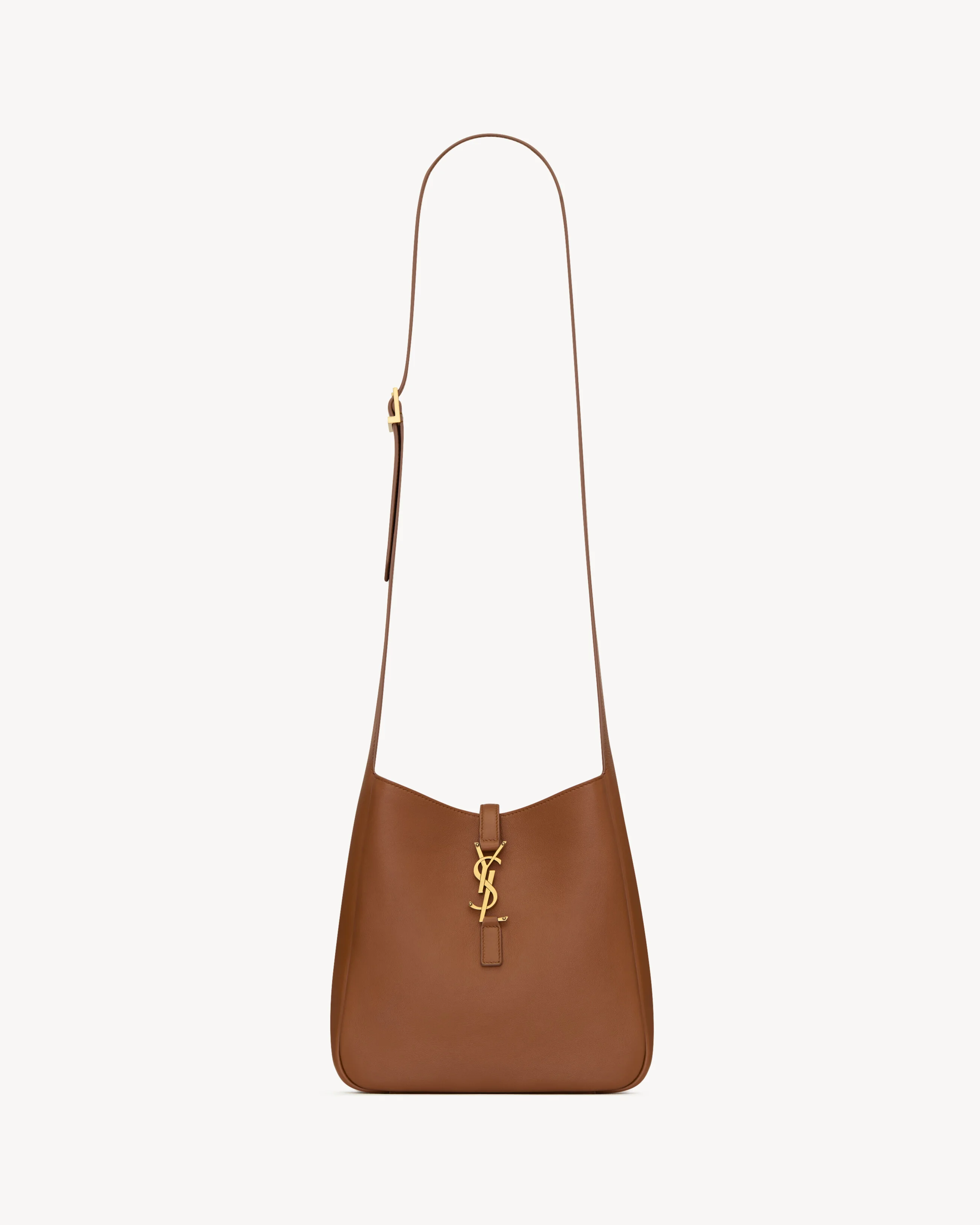 LE 5 À 7 SUPPLE CROSSBODY IN GRAINED LEATHER - 1