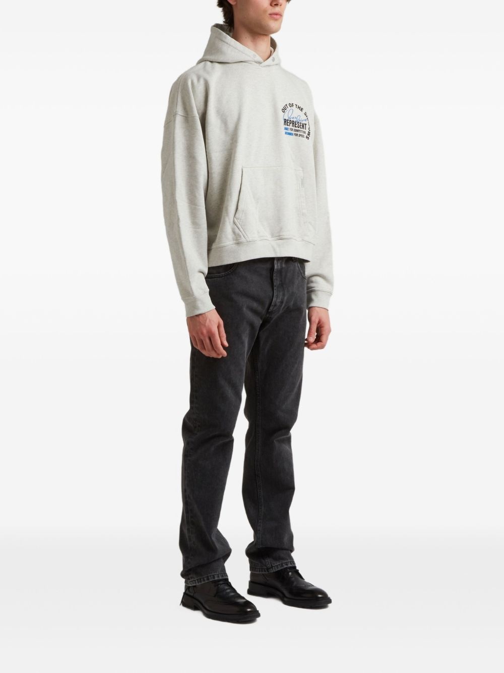 logo-print hoodie - 2