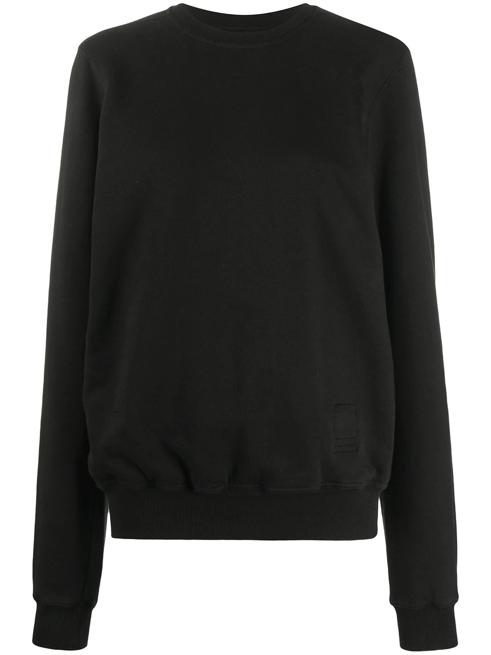 long-sleeved fitted jumper - 1