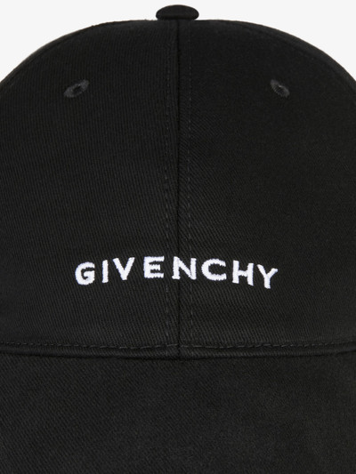 Givenchy GIVENCHY EMBROIDERED CAP IN COTTON outlook