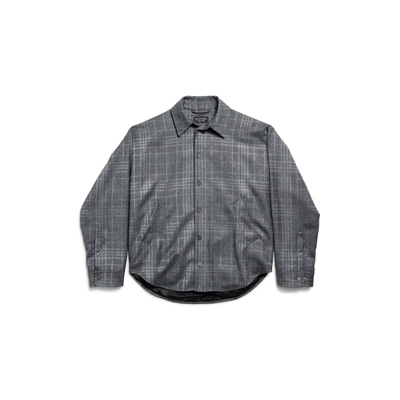 Women's Overshirt in Grey 1