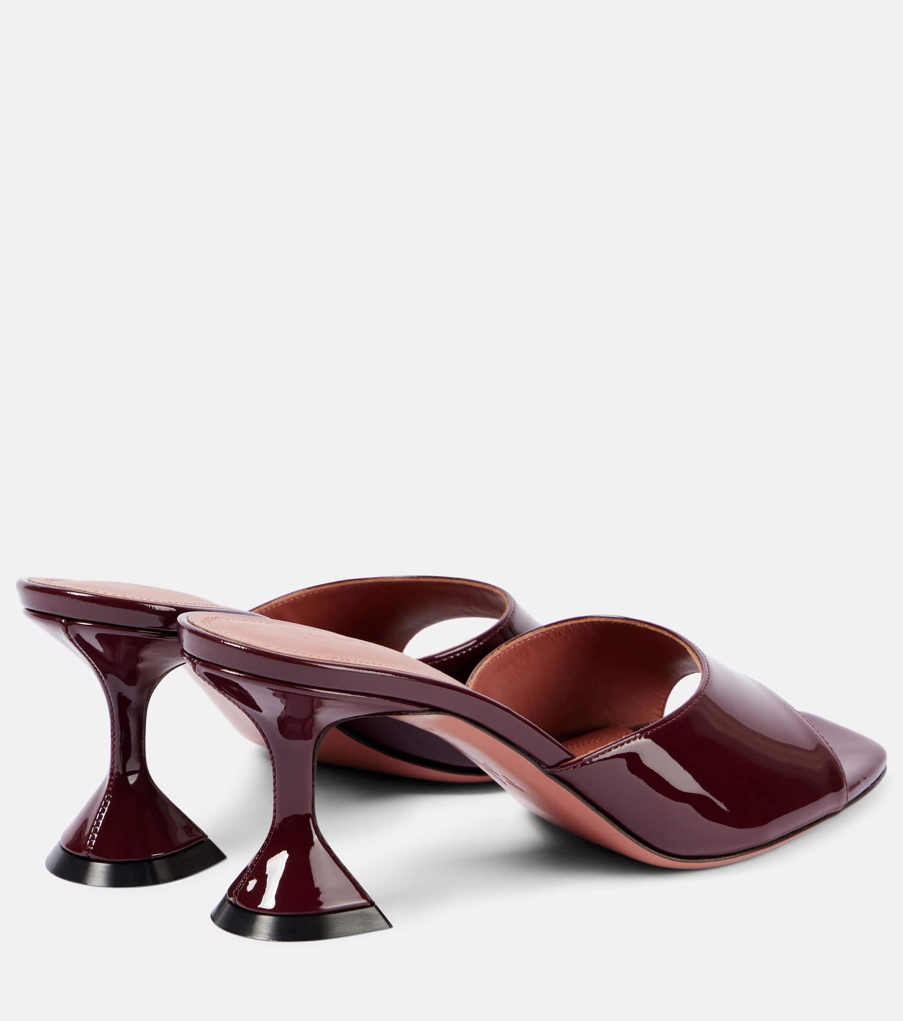 Lupita 70 patent leather mules - 2