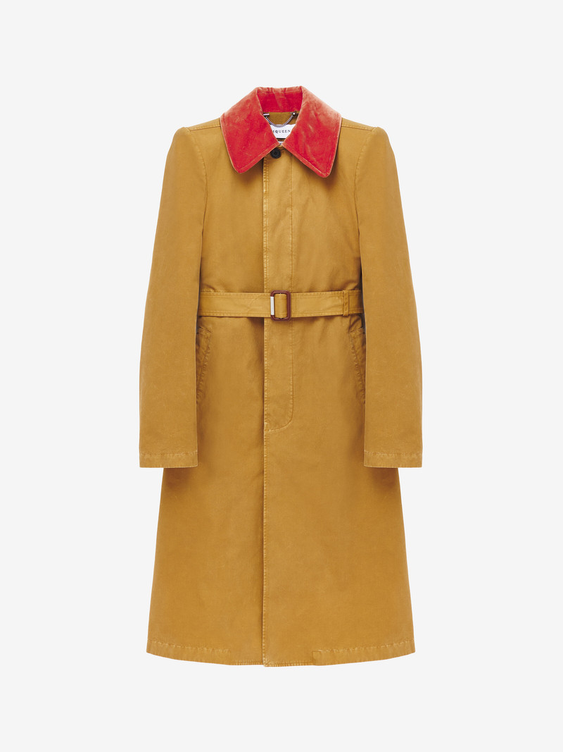 Stacked Shoulder Raincoat 1