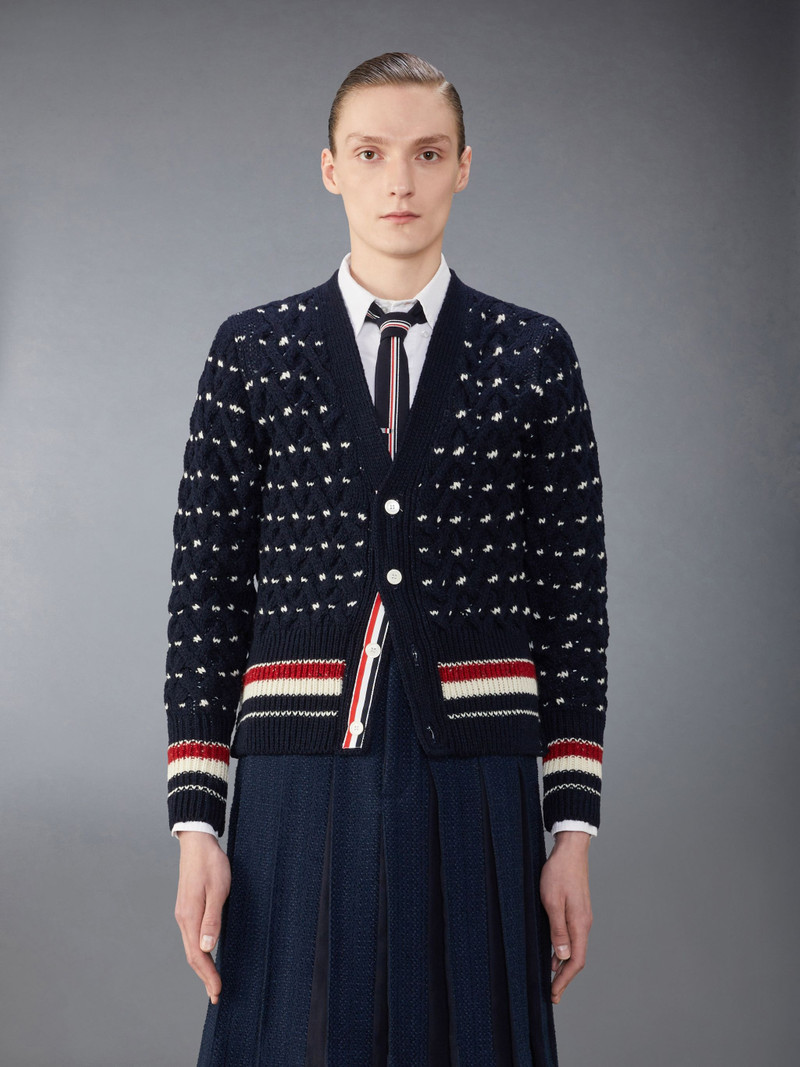 Donegal Cable Classic Cardigan 1