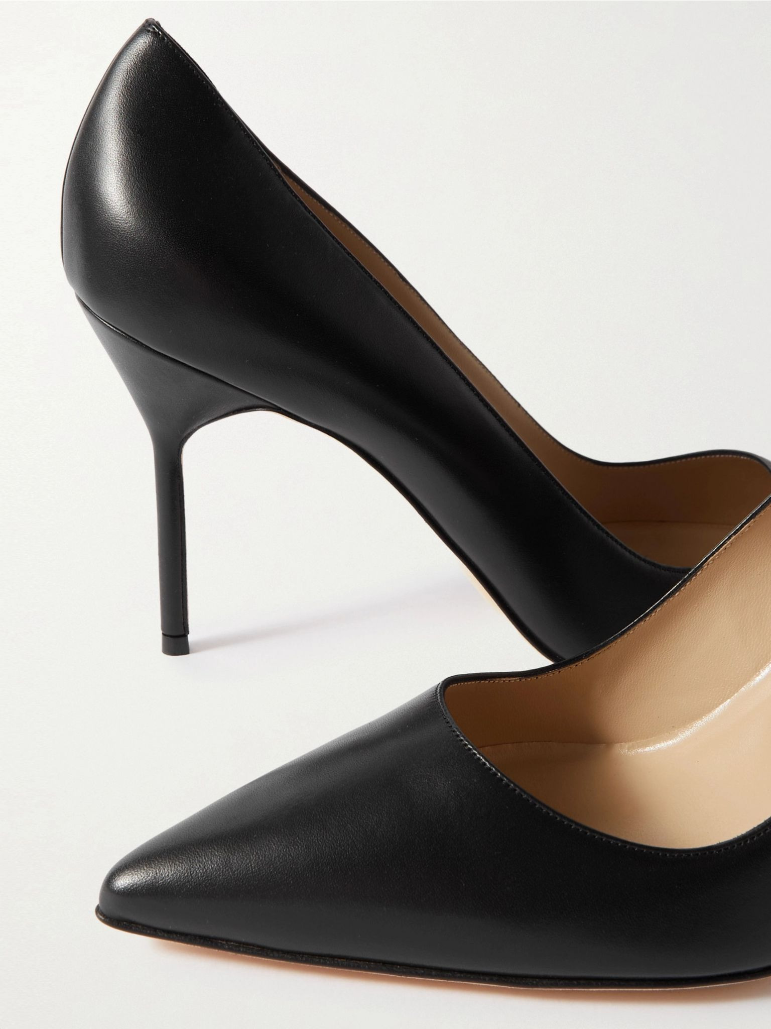 BB 90 leather pumps Black - 4