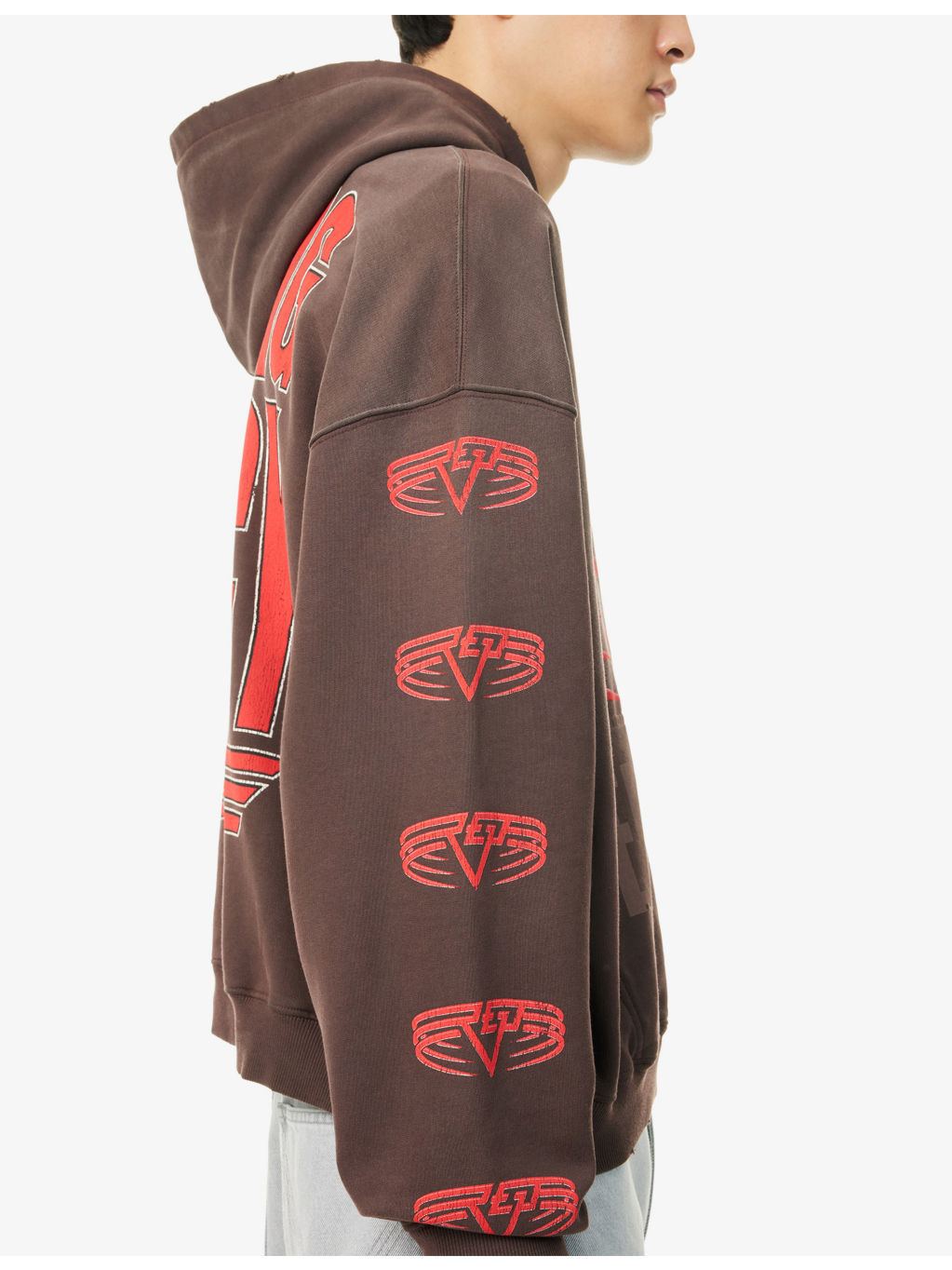 Legacy Tour Graphic-Print Reversible Cotton-Jersey Hoody - 6