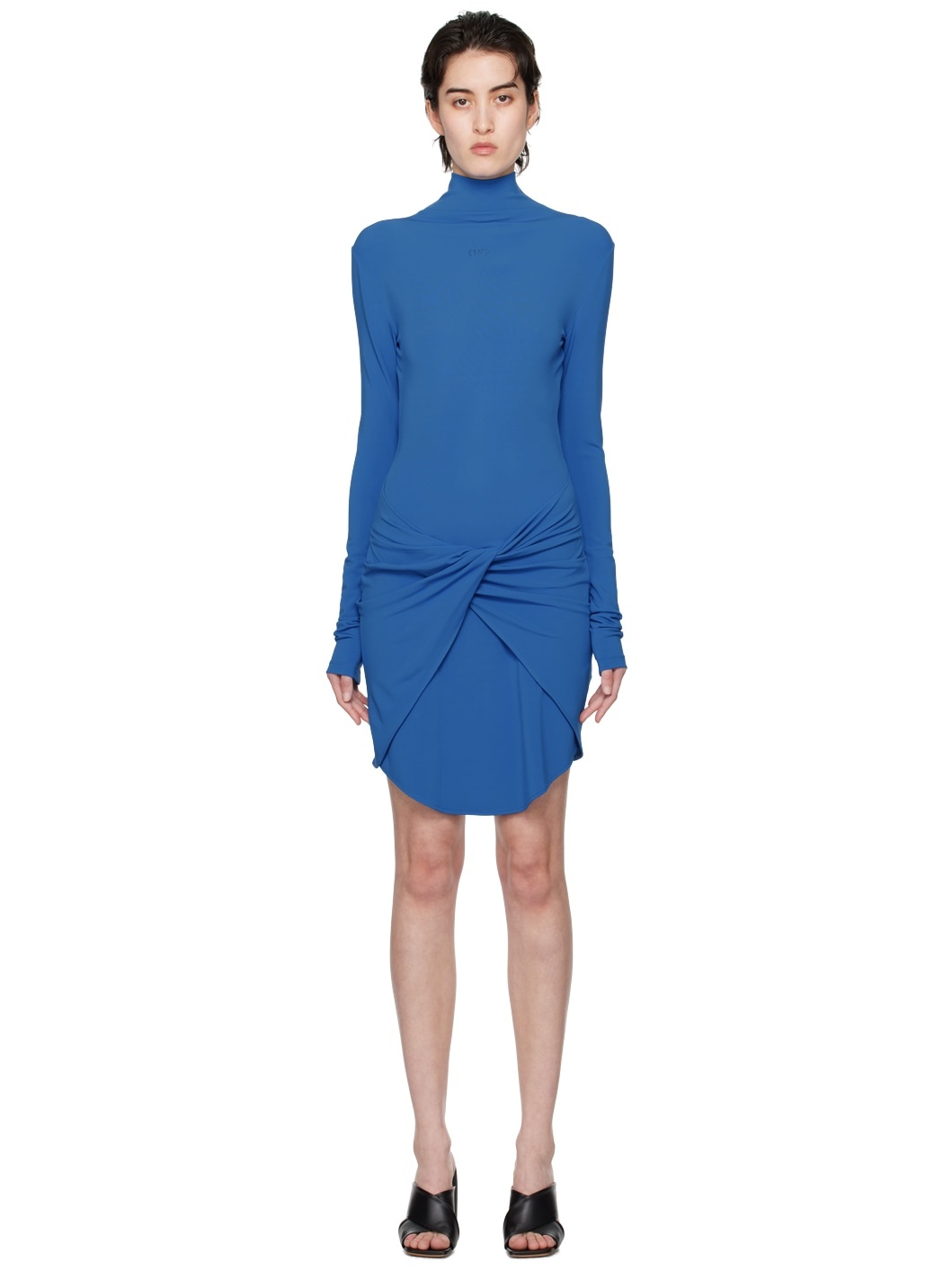 Blue Twist Minidress - 1