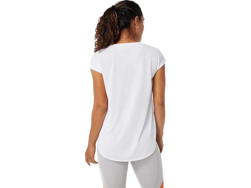 WOMEN'S SLIT SHORT SLEEVE TOP - 2