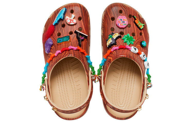 Crocs SZA x Classic Clog 'Woodgrain' 207390-90H - 4