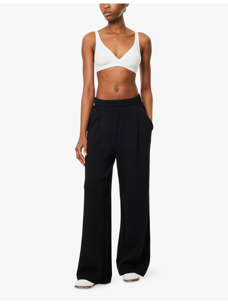 VARLEY DoubleSoft™ The Extra Wide-Leg Jersey Trousers outlook