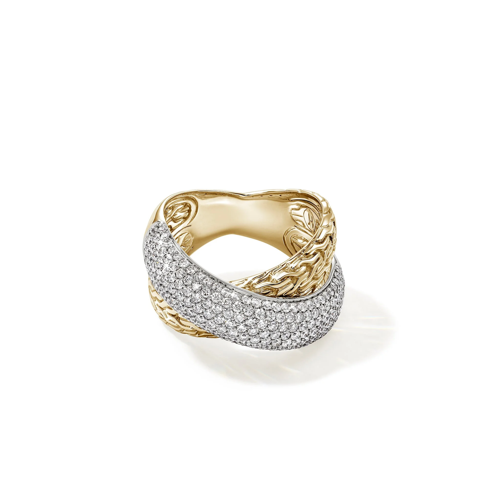 Artisan Series Carved Chain Ring - 1