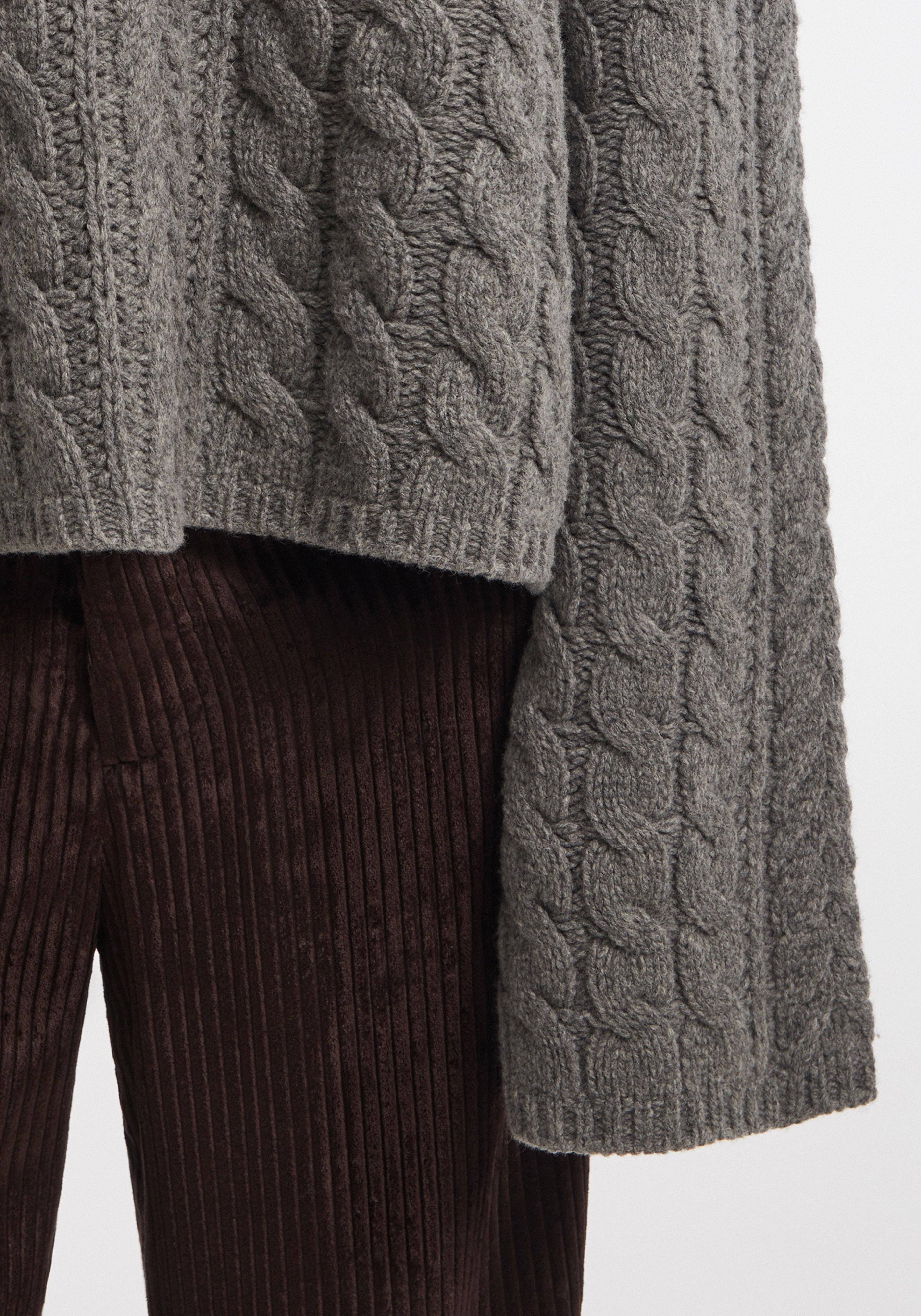 JIL
Cable-knit merino sweater - 4