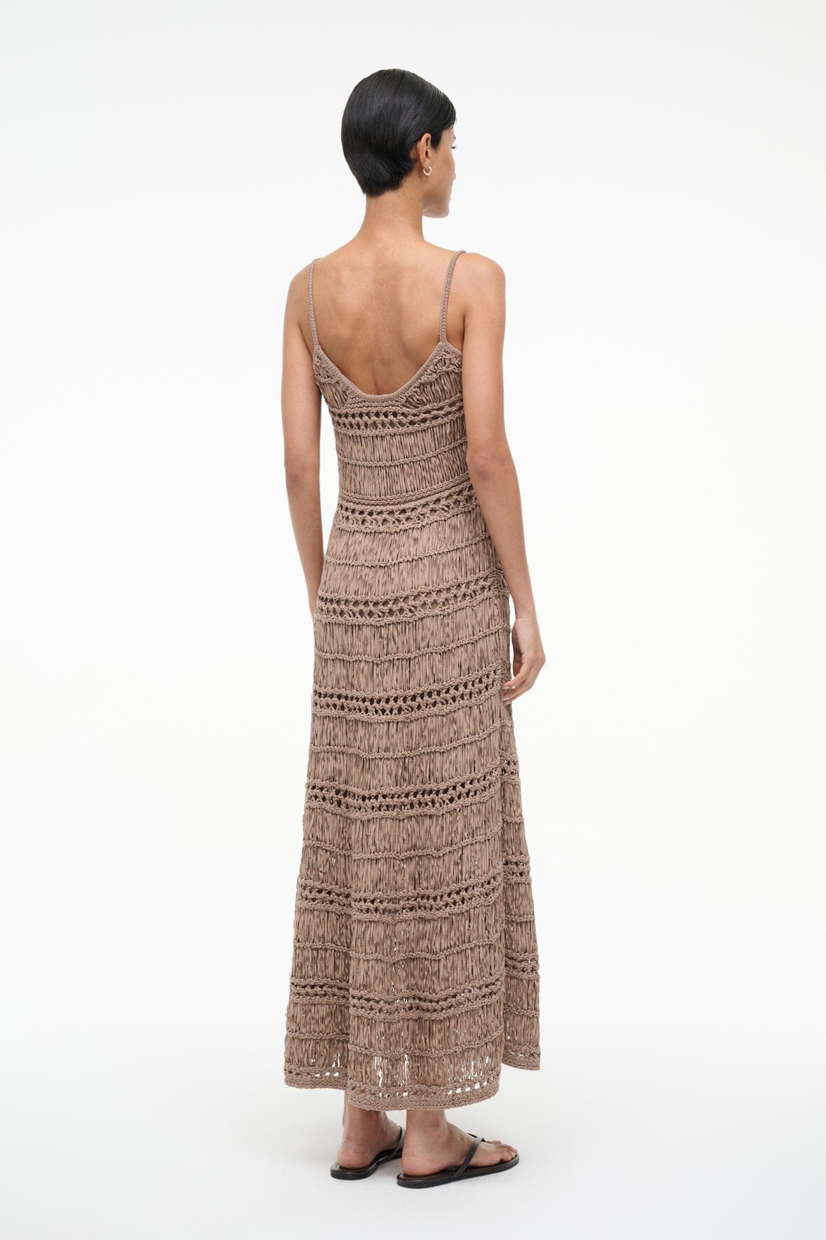STAUD KINGSTON DRESS DESERT - 5