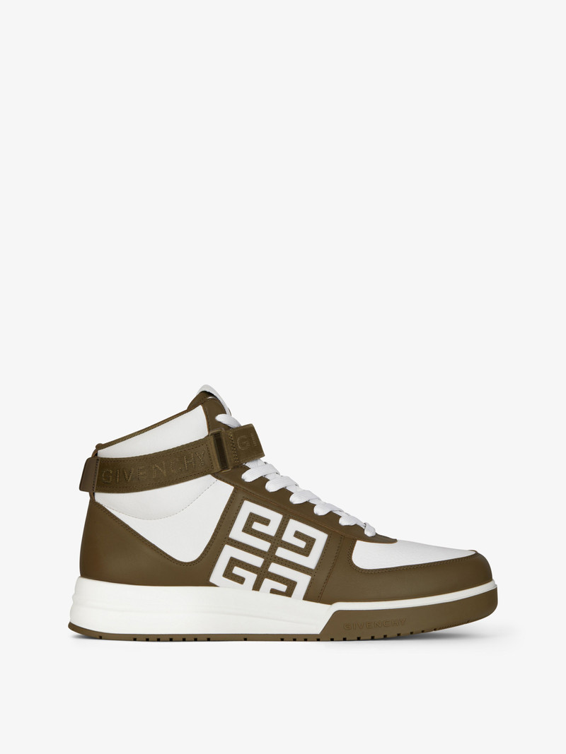 G4 HIGH TOP SNEAKERS IN LEATHER - 1