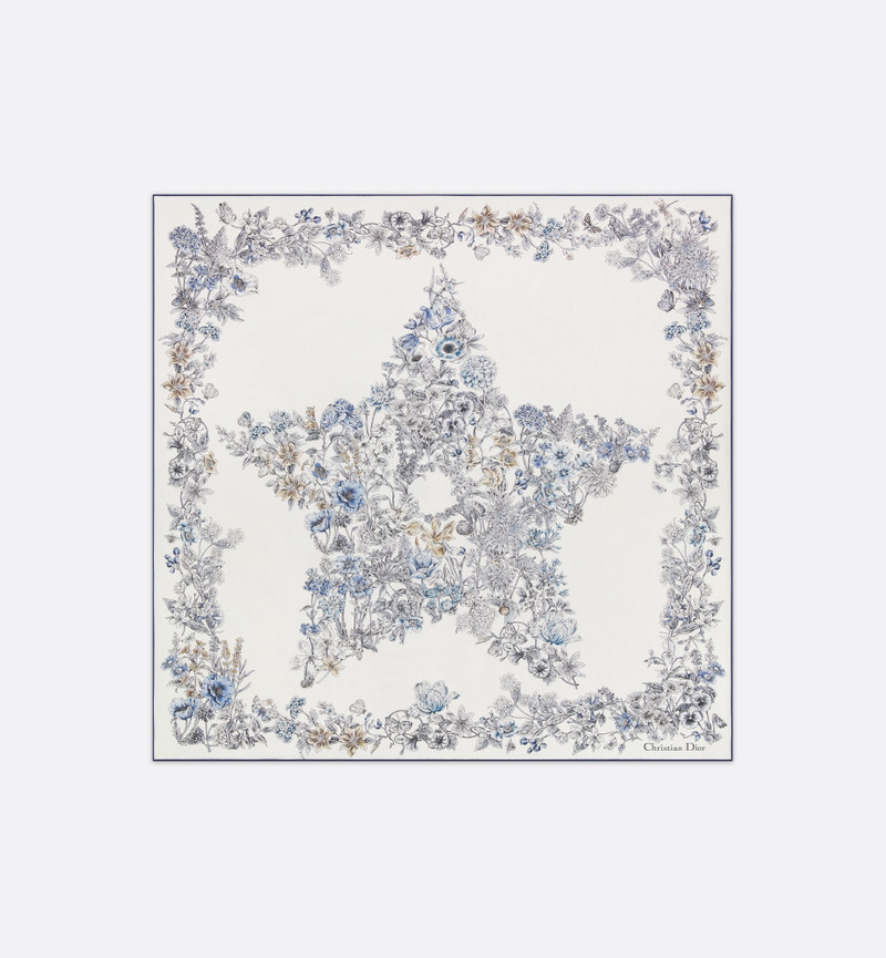 Dior Star 70 Square Scarf 1