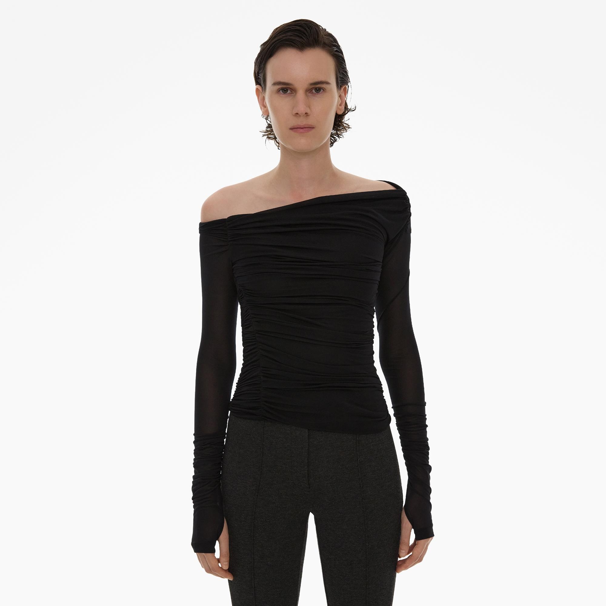 RUCHED OFF-THE-SHOULDER TOP - 3