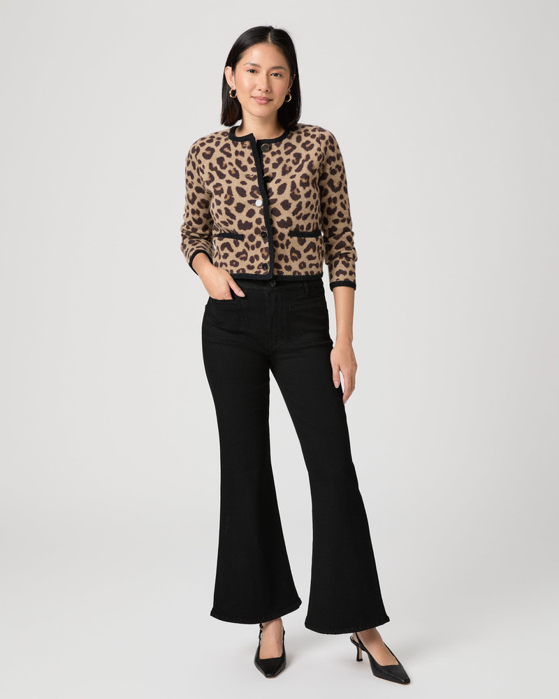 PAIGE Marlow Skimmer Petite Flare Jean outlook
