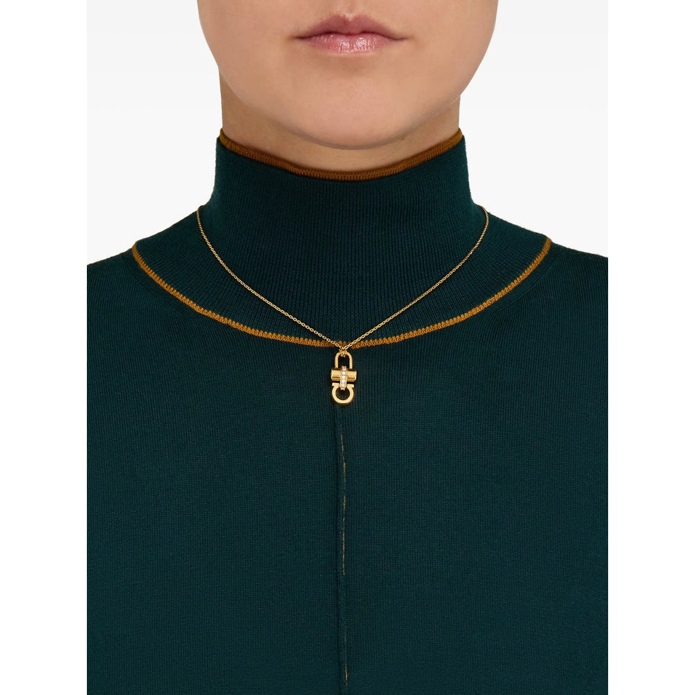 Ferragamo Gold Necklaces Women - 2