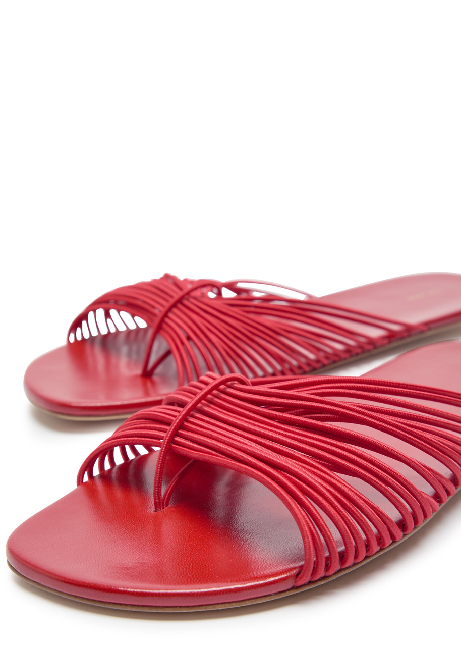 The Row Sara Leather Thong Sliders - 4