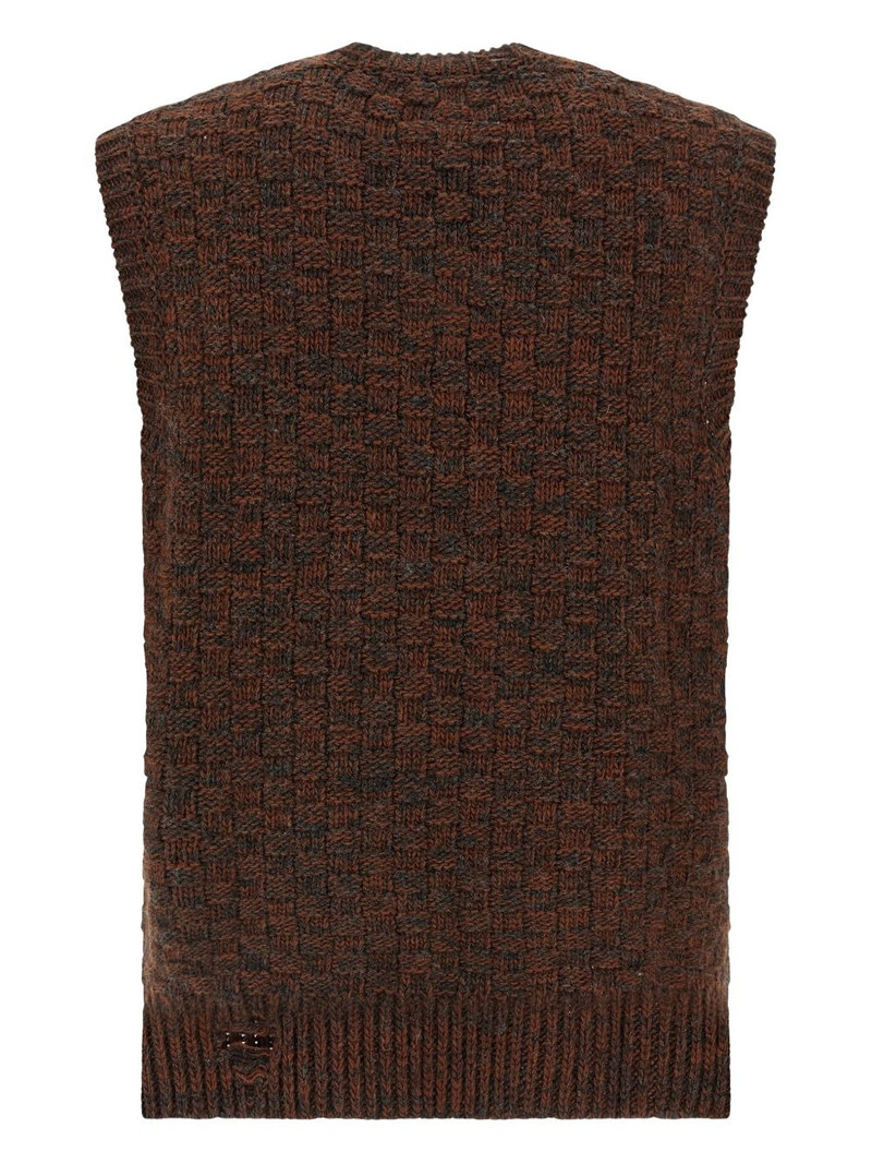 MM6 Maison Margiela sleeveless sweater outlook