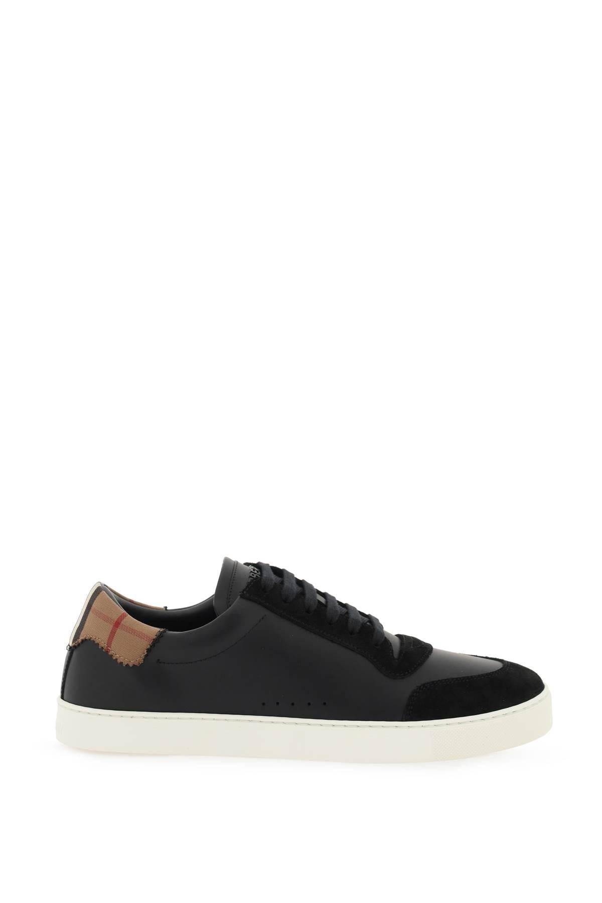 LOW-TOP LEATHER SNEAKERS - 1