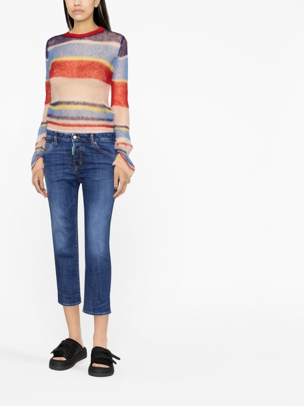 Cool Girl cropped jeans - 2