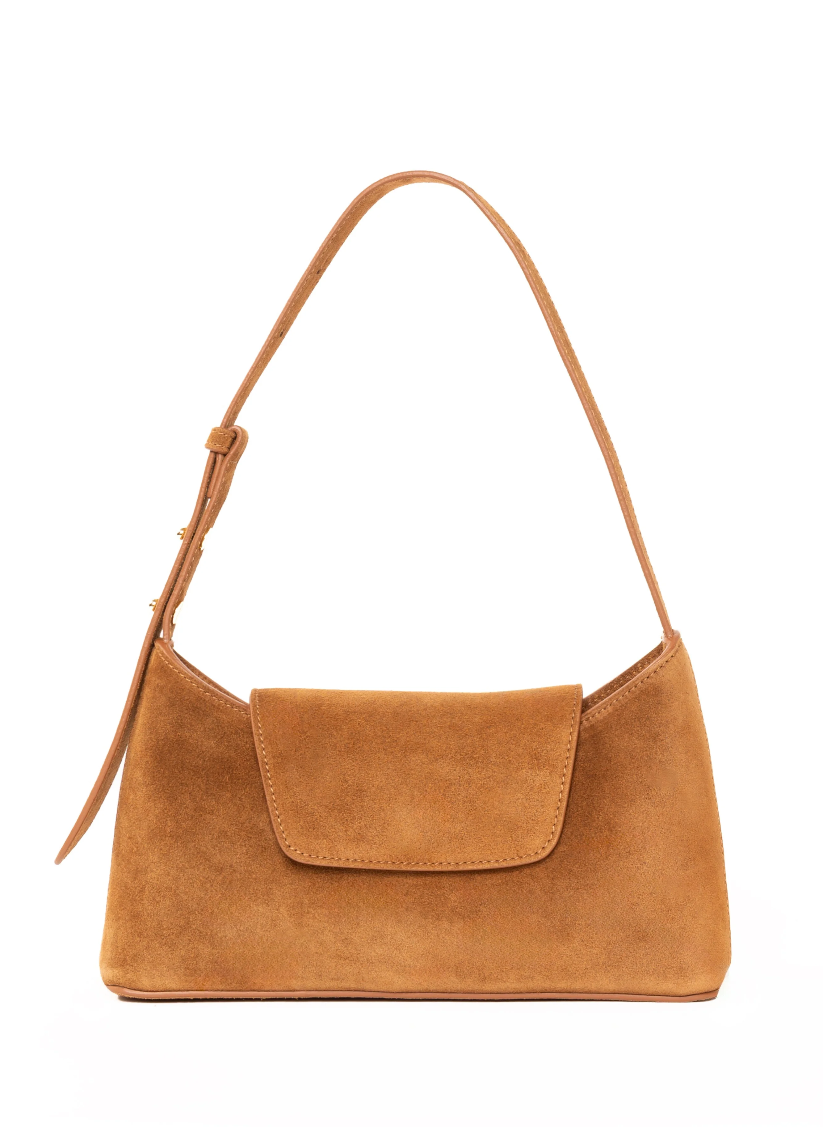 Envelope Suede Cognac - 1