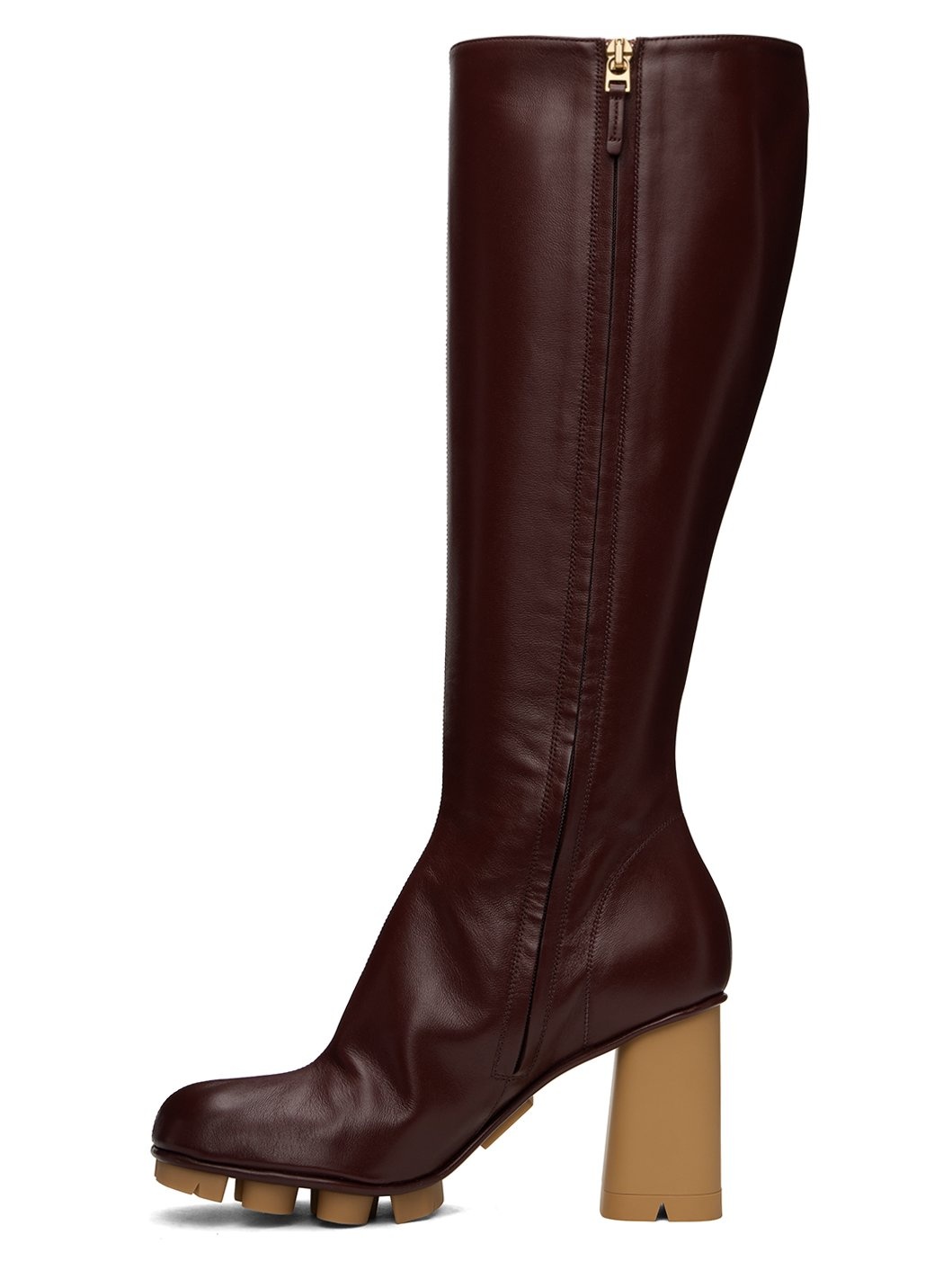 Burgundy Shore Boots - 3