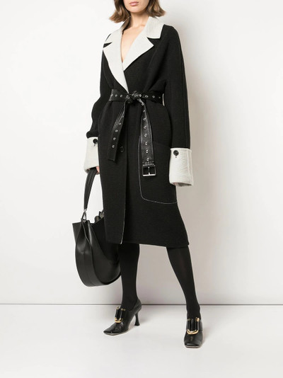 Proenza Schouler Doubleface single-breasted coat outlook