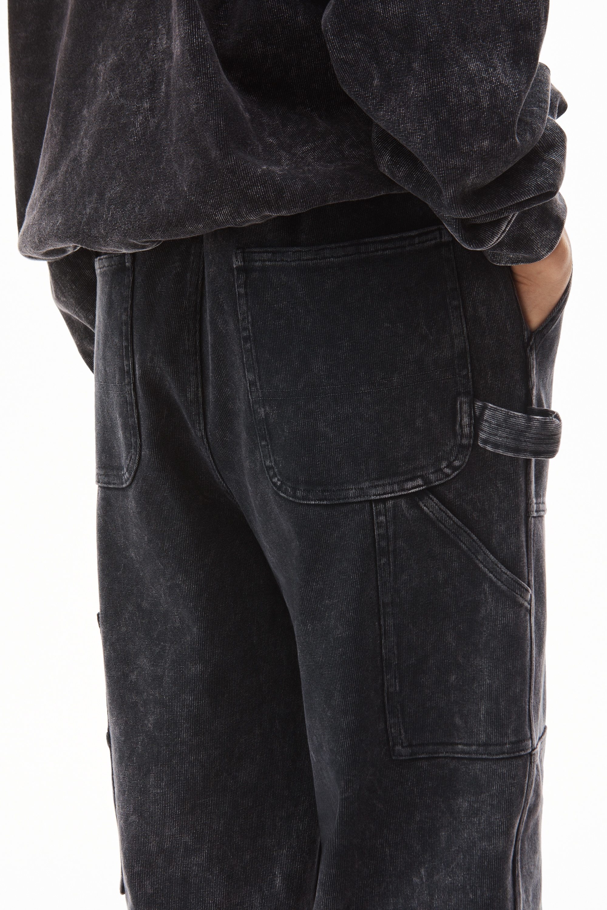 CARPENTER SWEATPANT IN ACID WASH JERSEY - 6