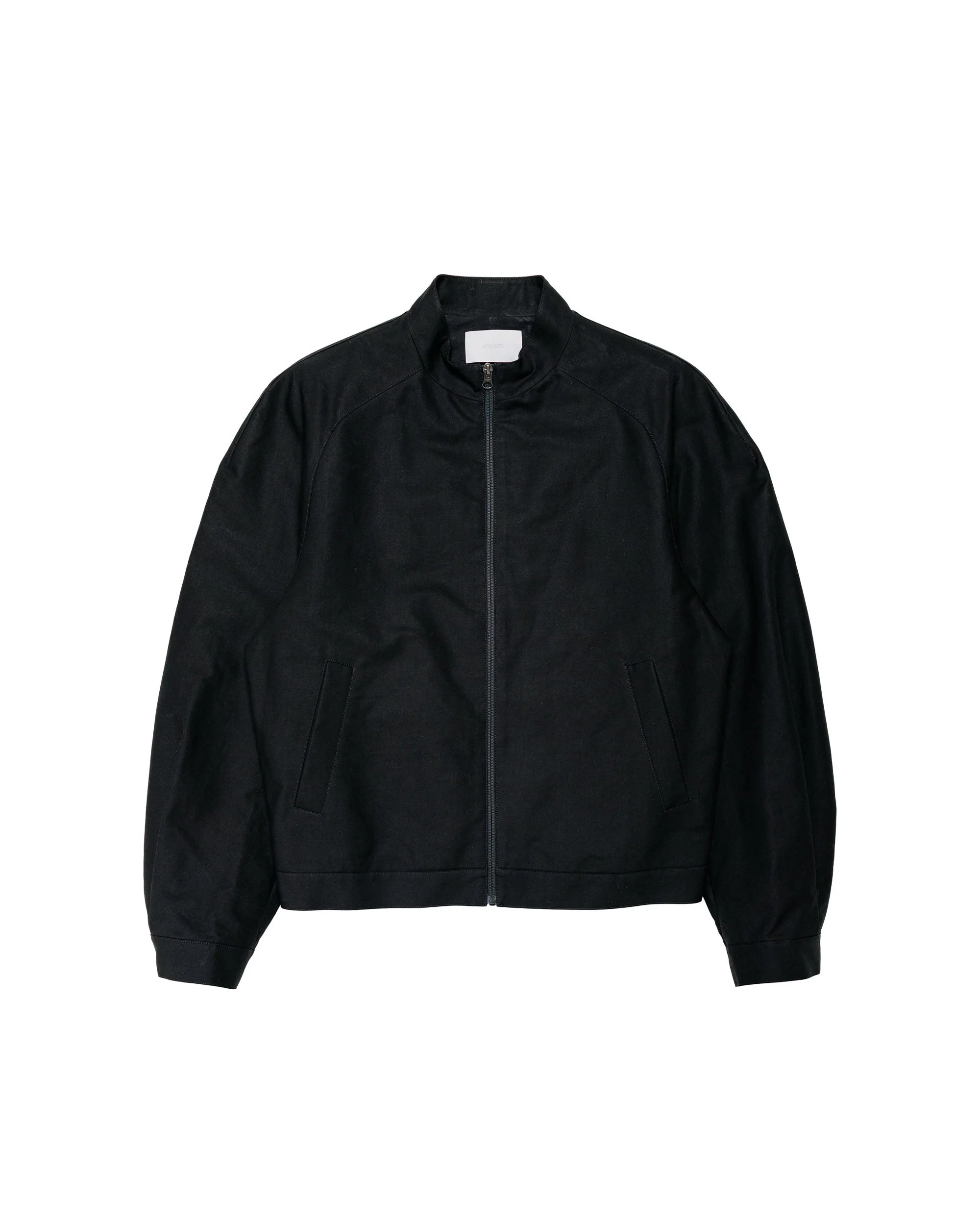 Cotton Curved Jumper Black - 1