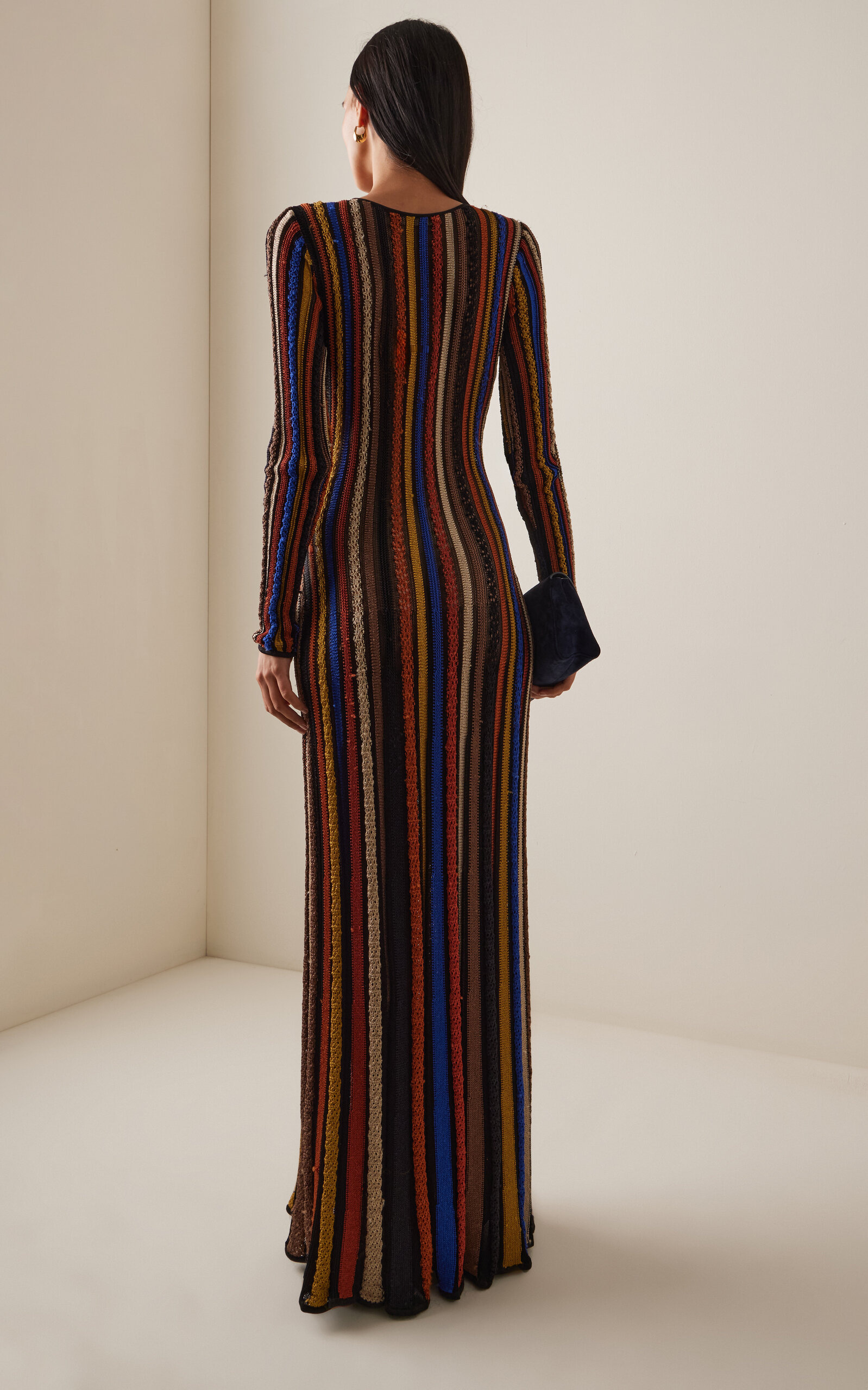 Albie Striped Knit Maxi Dress stripe - 4