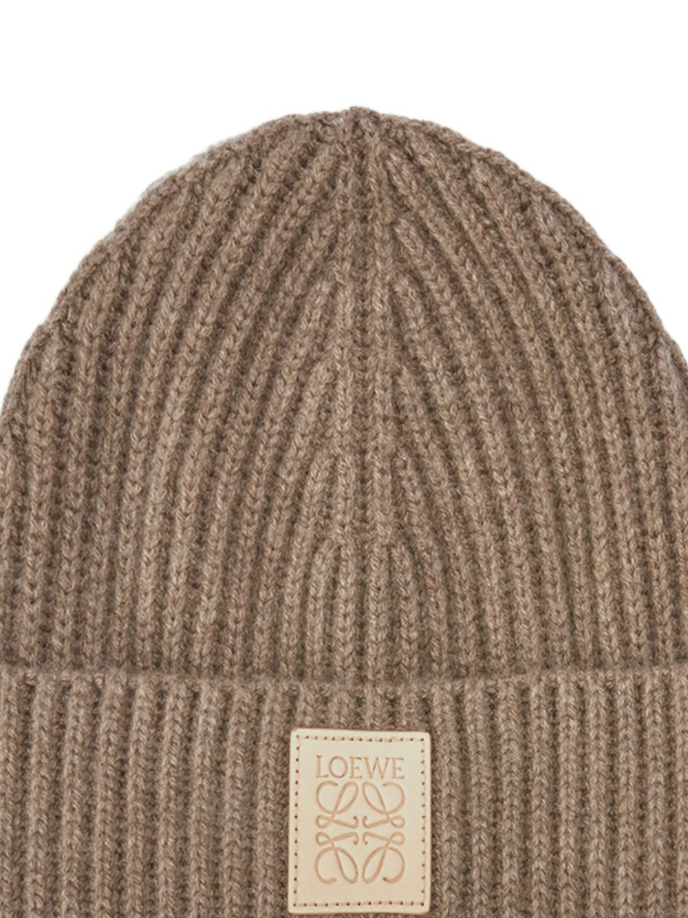ribbed logo-plaque beanie - 2