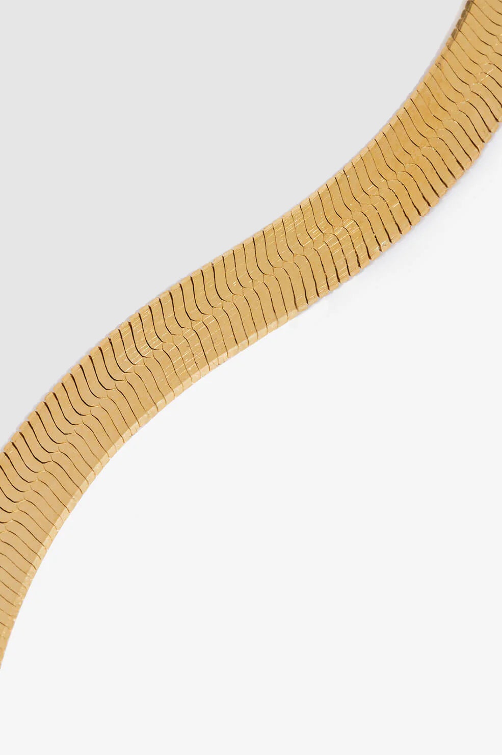 Ribbon Coil Necklace - 14k Gold - 3