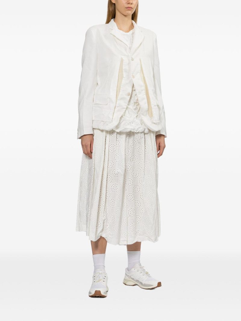 Comme Des Garçons ruffled top outlook