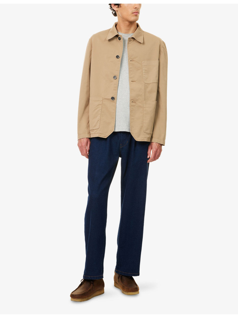 BARENA Visal Regular-Fit Cotton Overshirt outlook