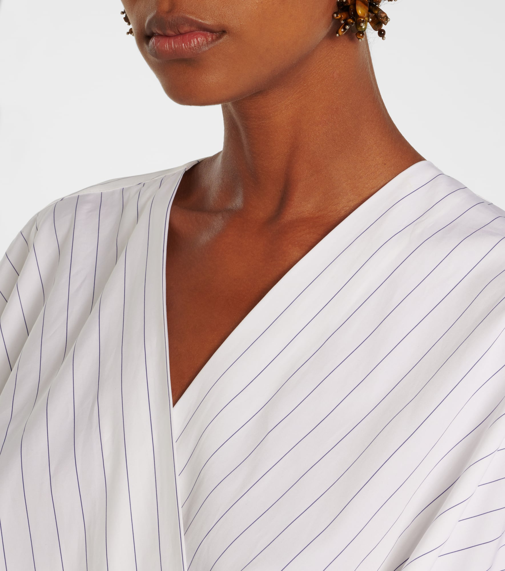 Striped cotton top - 4