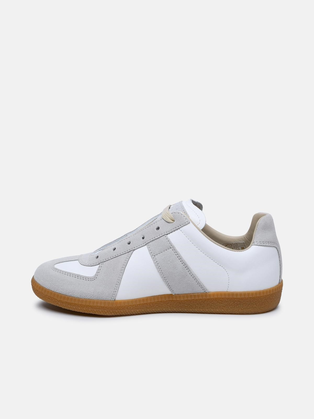 LEATHER REPLICA SNEAKER - 3