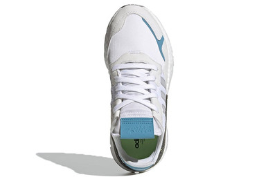 adidas (WMNS) adidas originals Nite Jogger Shoes White/Blue FX6904 outlook