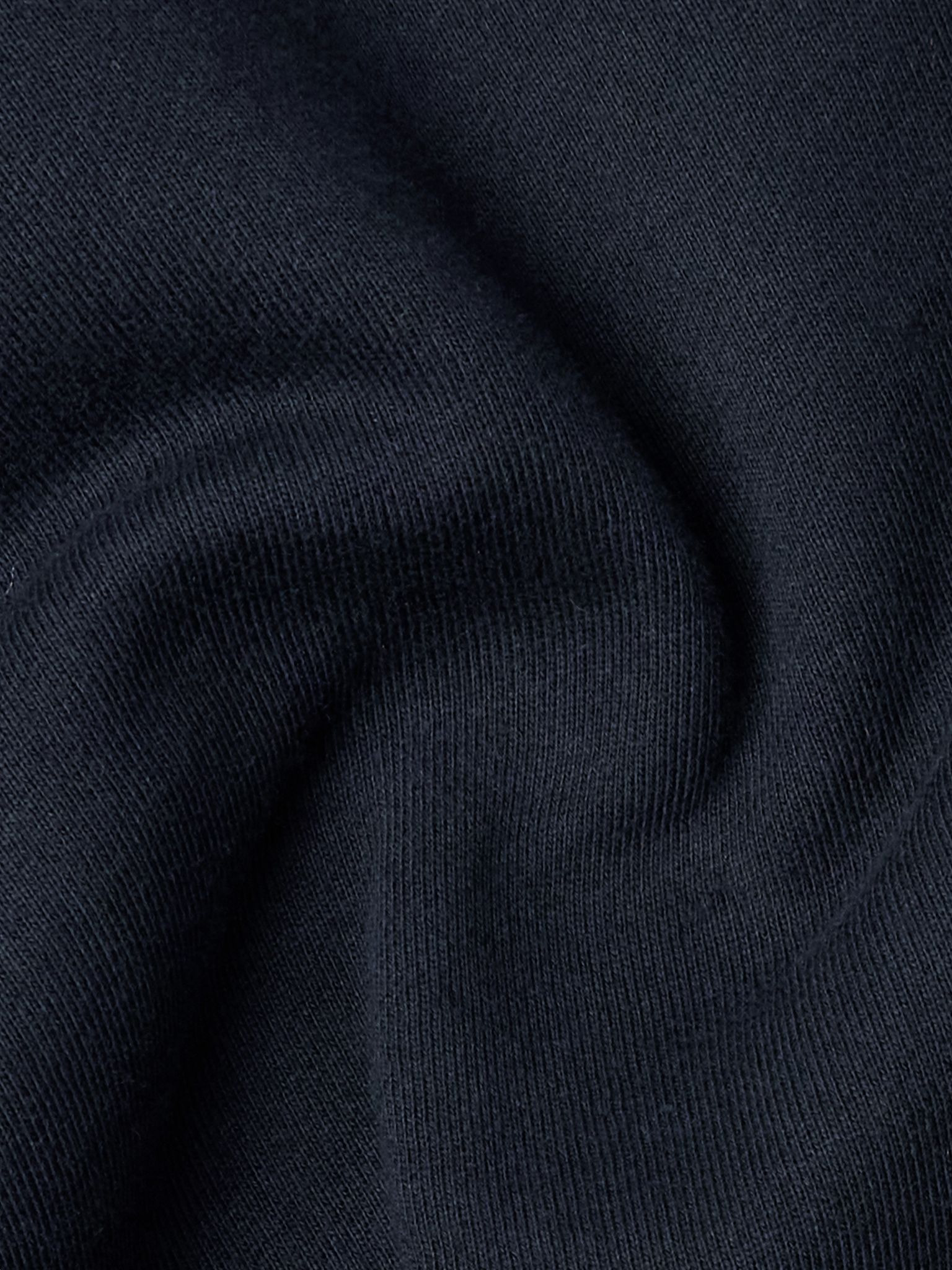 Logo-Print Cotton-Jersey Hoodie Navy - 4