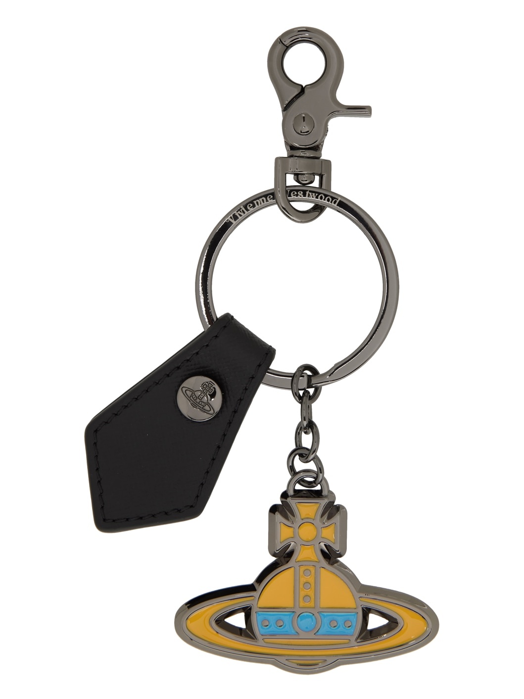 Gunmetal Kent Orb Keychain - 1