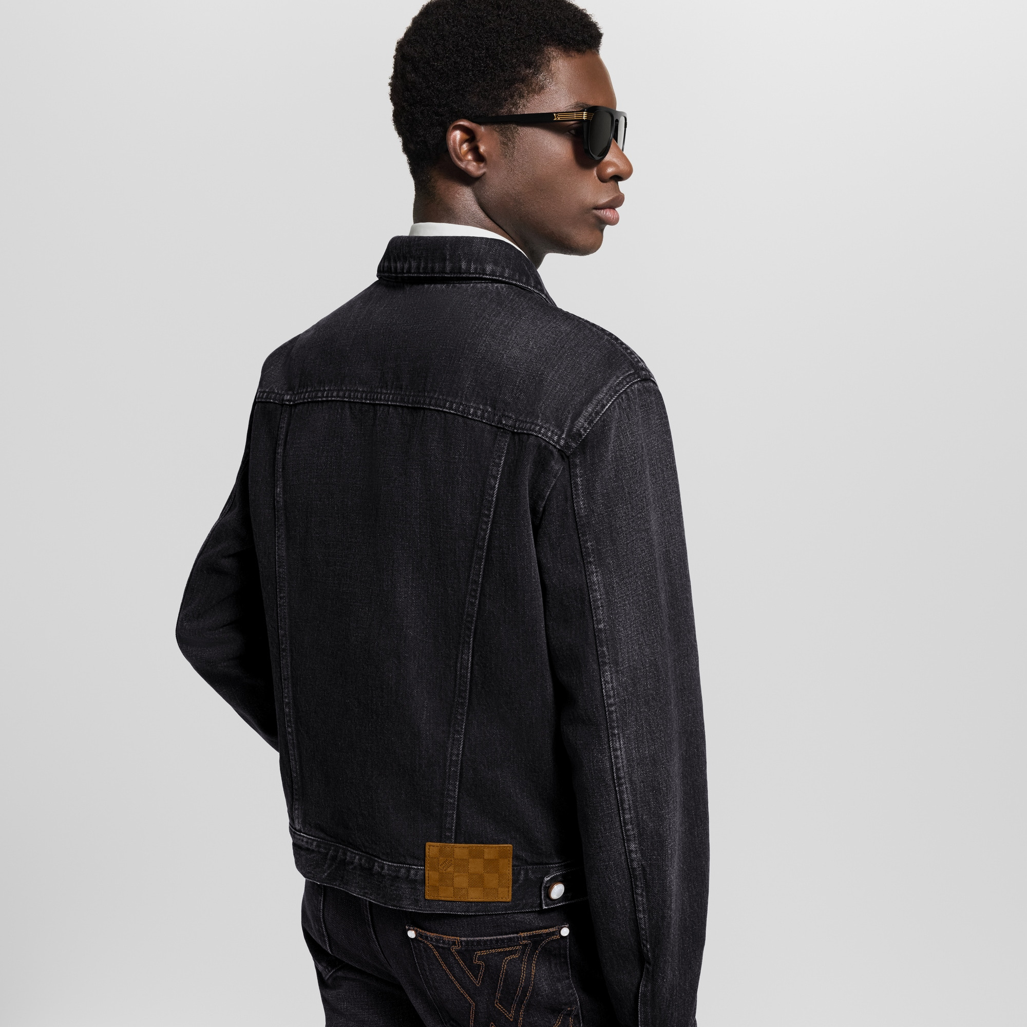 LV Denim Trucker Jacket - 4