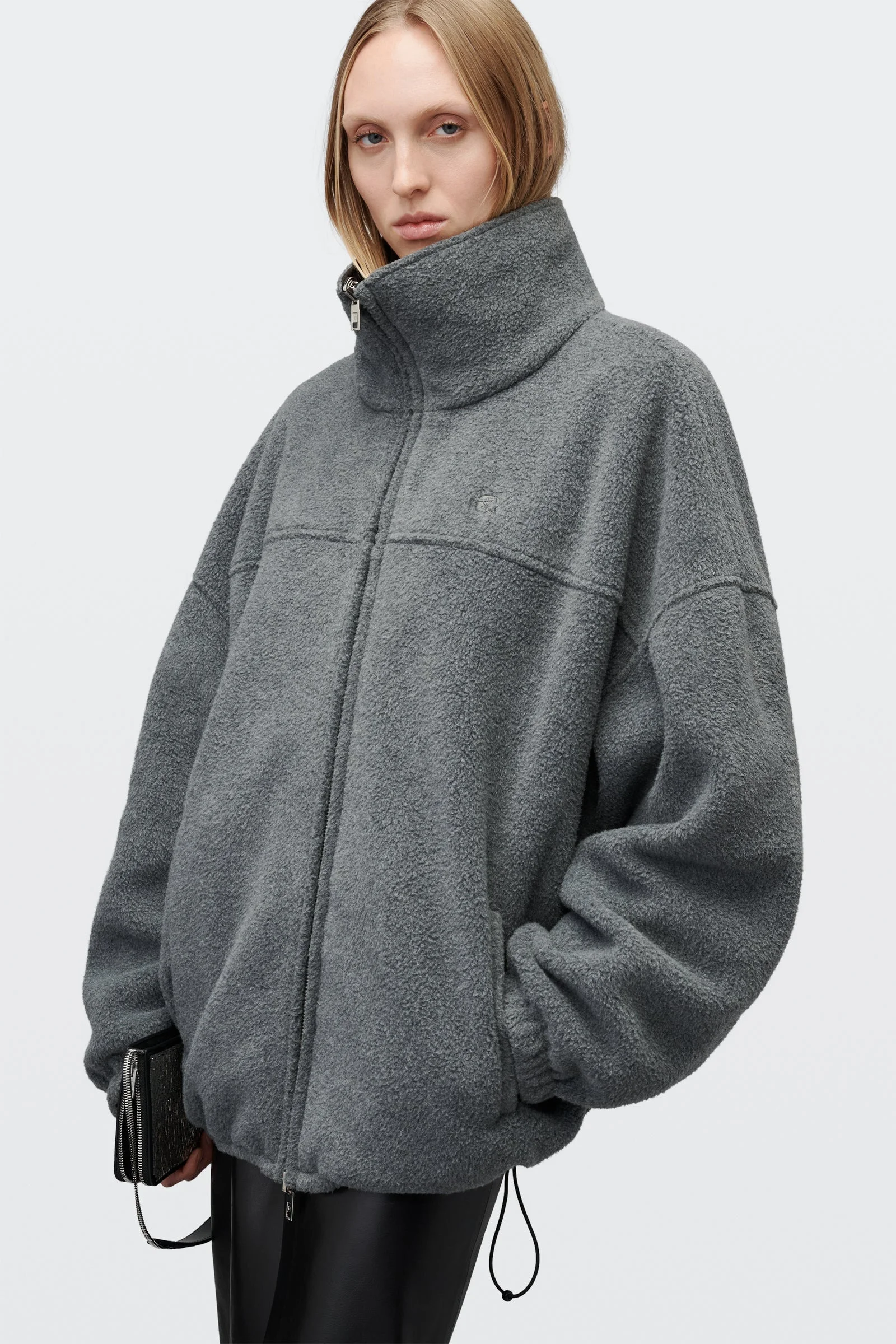 reversible funnel track jacket - 1